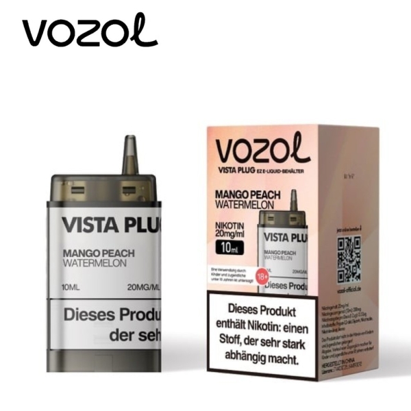 Vozol Vista Plug Ez - Mango Peach Watermelon - Pods 20mg